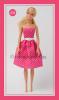 104. Pink-fehr pttys Barbie ruha