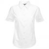 Fruit of the Loom Lady-Fit Short Sleeve Oxford Shirt ni ing fe