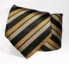 Saint Michael selyem nyakkend - Fekete-barna cskos