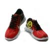 Női Nike Free Run fekete piros cipő
