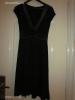 Orsay elegns fekete ruha selyem betttel