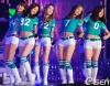 Koreai lny pompom Cheerleading teljesítmnyt ruha új ruhzatot kzvetlen gyri labdarúg bbiruhk