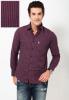 U.S. Polo Assn. Maroon Cotton Casual Shirt Online Shopping Store