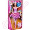 Barbie s a rzsaszn balettcip Odette balerina baba Mattel