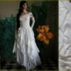 Bohém, aszimmetrikus menyasszonyi ruha - Linda, Esküvő, Ruha, divat, cipő, Esküvői ruha, Női ruha, Meska