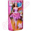 Barbie s a rzsaszn balettcip Odette balerina baba Mattel