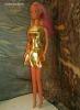 Csillog arany miniruha- j barbie ruha (r166)