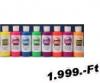  Fluoreszkáló Airbrush Festék 118 ml 8 szinben 5 db megrendelése esetén textilfesték