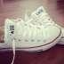Új unisex fehér Converse cipő