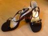Fekete elegáns szandál új női alkalmi cipő, méret: 40 eladó