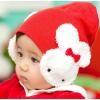 Aranyos gyerek tli baba kalap koreai n nyúl füle kalap gyapjú sapka kincset kalap