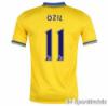 Nike Arsenal Away Shirt 2012 2014 Ozil Frfi Futball Pl