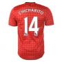 Nike Manchester United 2012-2013 vi hazai gyerek mez CHICARITO