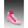 KIM & ZOZI Neon Pink Sneaker