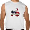 Proud American Farmer USA Flag Tractor T-shirt
