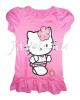 Hello Kitty csillog mints lny pl fels 92 134cm rzsaszn