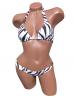 Zebra mints tangs bikini