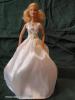 Menyasszonyi ruha Barbie típusú babák kiegészítők