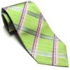 Kiwi zöld selyem nyakkendő