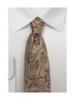 Dolce & Gabbana ezüstös selyem nyakkendő fantáziamintával