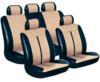  Eufab Buffalo, műbőr autós üléshuzat készlet, 11 részes, fekete, bézs, univerzális