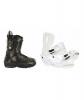 Burton Modern Snowboard Boots w/ Sapient Zeta Bindings White