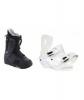 Burton Mint Snowboard Boots w/ Sapient Zeta Bindings White