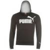Puma Logo Hoody frfi kapucnis pulver