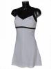 Nike BORDER DRESS Fehr Tenisz Ruha