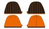 KTM Ruhzat sapka Beanie reversible anthrazit orange