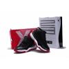 Air Jordan 11 fekete-piros-fehér férfi cipő