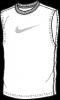 Nike fi NIKE DASH BIG SWOOSH SLVS TOP atlta