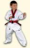 Victory taekwondo ruha fekete/vrs gallrral