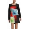 Desigual W 37V2143 2000 aw Ni ruha Fekete L