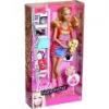 Barbie: Fashionista Summer baba kisllattal - Mattel