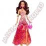 Barbie Fashionista baba narancssrga estlyi ruhban - Mattel