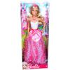 Olcs Barbie: Tndrmese hercegn Barbie fehr-rzsaszn ruhban (Mattel, X9439) vsrls
