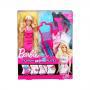 Mattel barbie ruhatervez kszlet babval