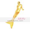 Arany Full Body Fnyes metl Zentai Mermaid Ruha