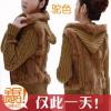 1212 Országos Ms. Feng Qiang prémes kapucnis télikabátot speciális rövid szakasza nyĂşl prémes pulóver kabát