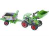 Wader FARMER Traktor mit Frontlader und Kipper 39172