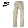 NIKE / számláló eredeti Nike férfi alkalmi nadrág egyenes laza / overall khaki szĂ­nű nadrág