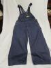 Denim Bib Overalls Farmer Carpenter Blue Jean Coveralls XL 46