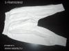 H M 86 fehér mélyülepű pamut trendi nadrág