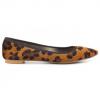 Zara leopárdmintás hegyes orrú lapos talpú cipő