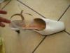 38 -as fehér magassarkú újszerű női alkalmi cipő, méret: 38 eladó