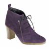 Extra jó lila velúrbőr cipő 40-es