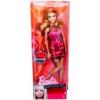Barbie: Fashionistas divatos barna baba piros retikllel