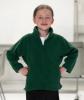 Russell gyerek polár pulóver Full Zip Outdoor 320 üvegzöld