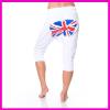 Mélyülepű nadrág fehér angol zászlós